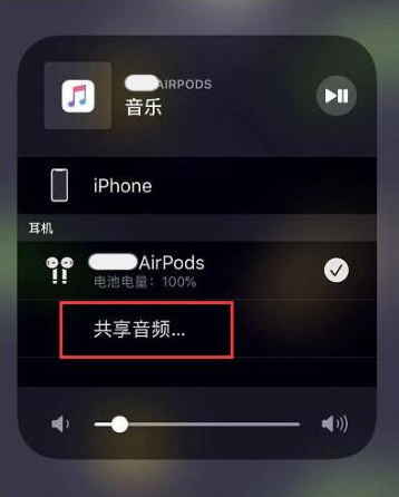 桦甸苹果14音频维修点分享iPhone14音频共享设置方法 