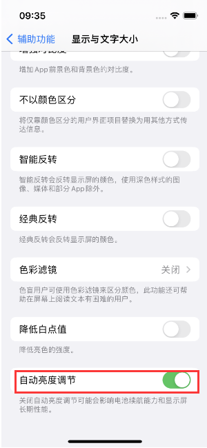 桦甸苹果15维修店分享iPhone 15 Pro系列屏幕亮度 